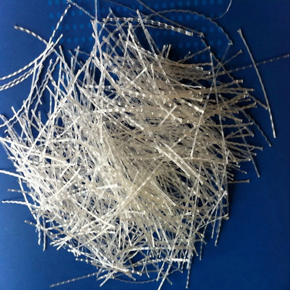 wave type pp fiber for concrete