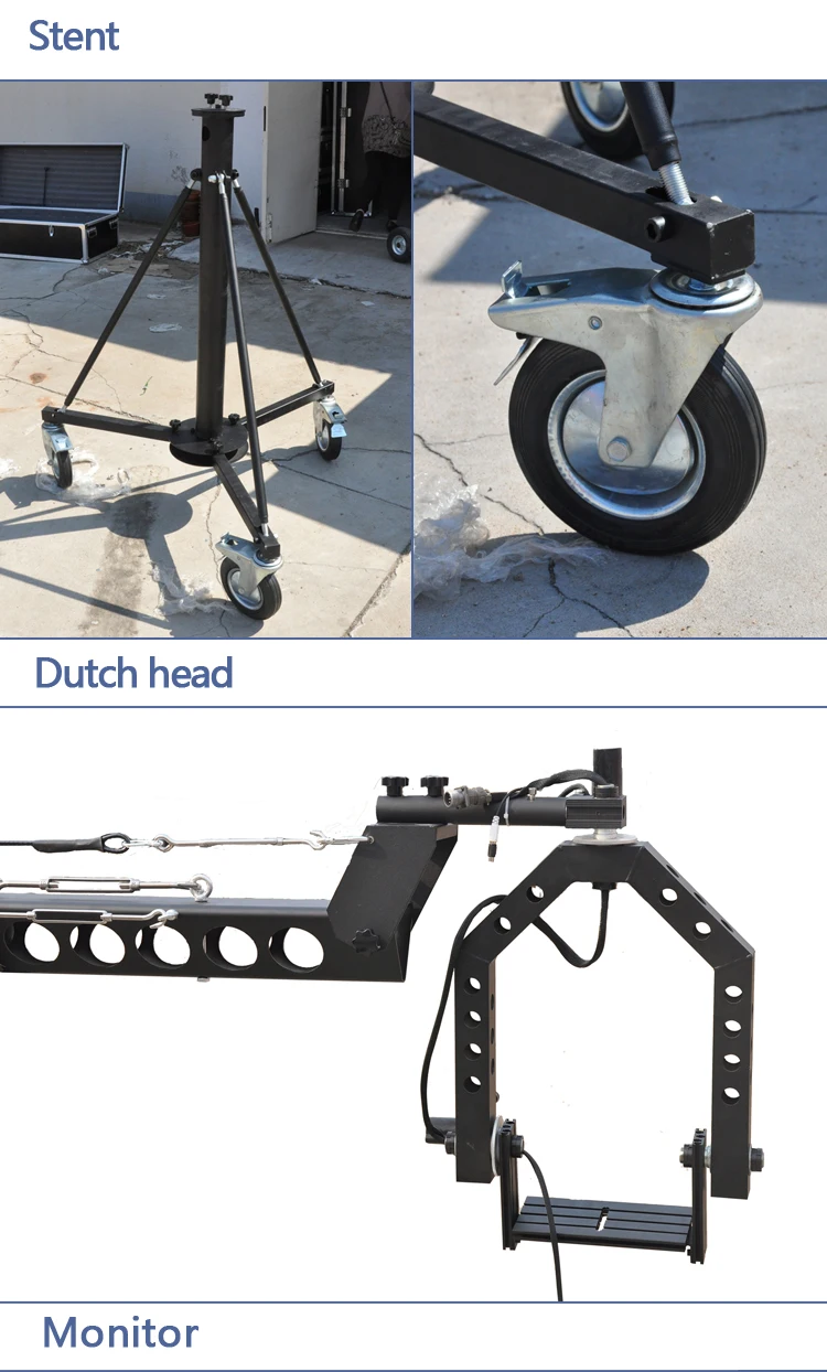 Ideal 6m Jimmy Jib Video Camera Jib Crane For Sale Dv/ex/slr
