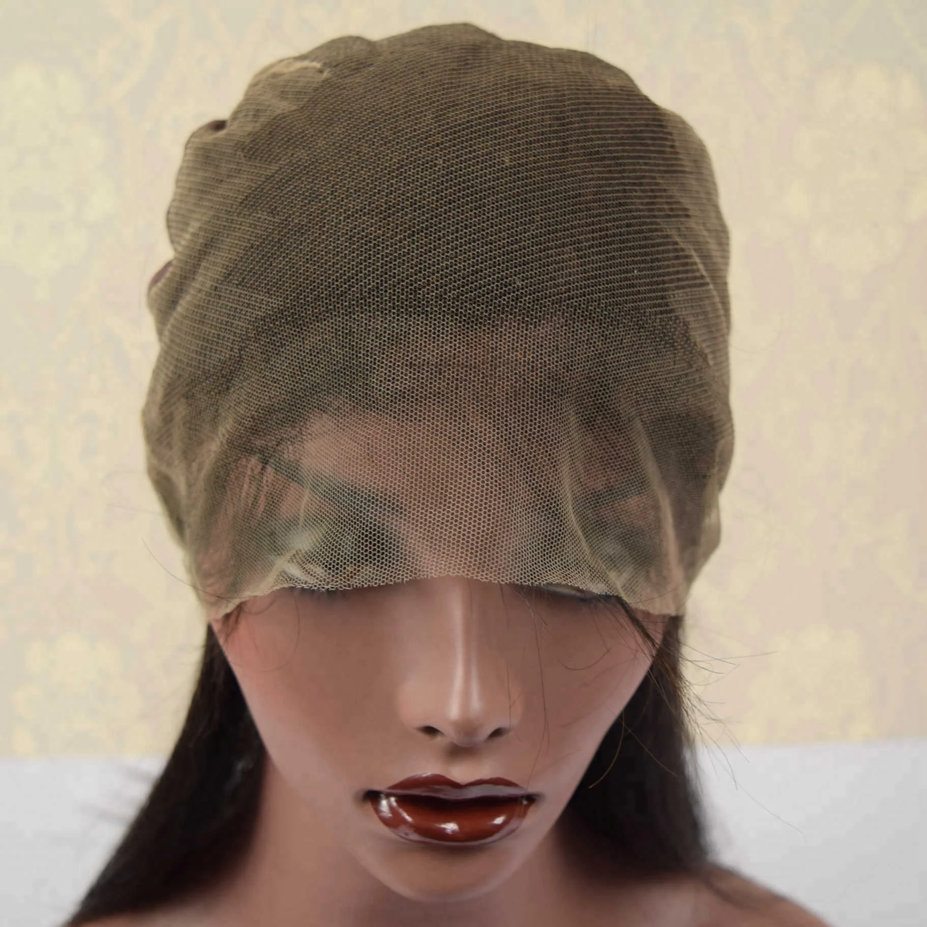 

Wholesale Alibaba Stock Silky Straight Virgin Brazilian Human Hair Full Lace Wigs For Black Women Cuticle Aligned Wig
