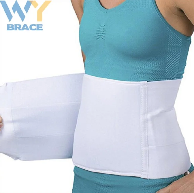 

Best selling Elastic Medline Standard free size Abdominal Binders, White