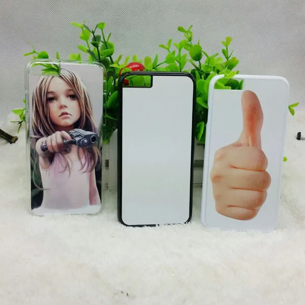 Dye Sublimation Blank 2 IN 1 DIY Gift Heat Press Phone Blanks Cases