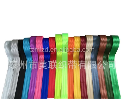 
Explosion section 4.8CM high strength car polyester seat belt recreation outdoor ribbon anti-aging multi-color choice 