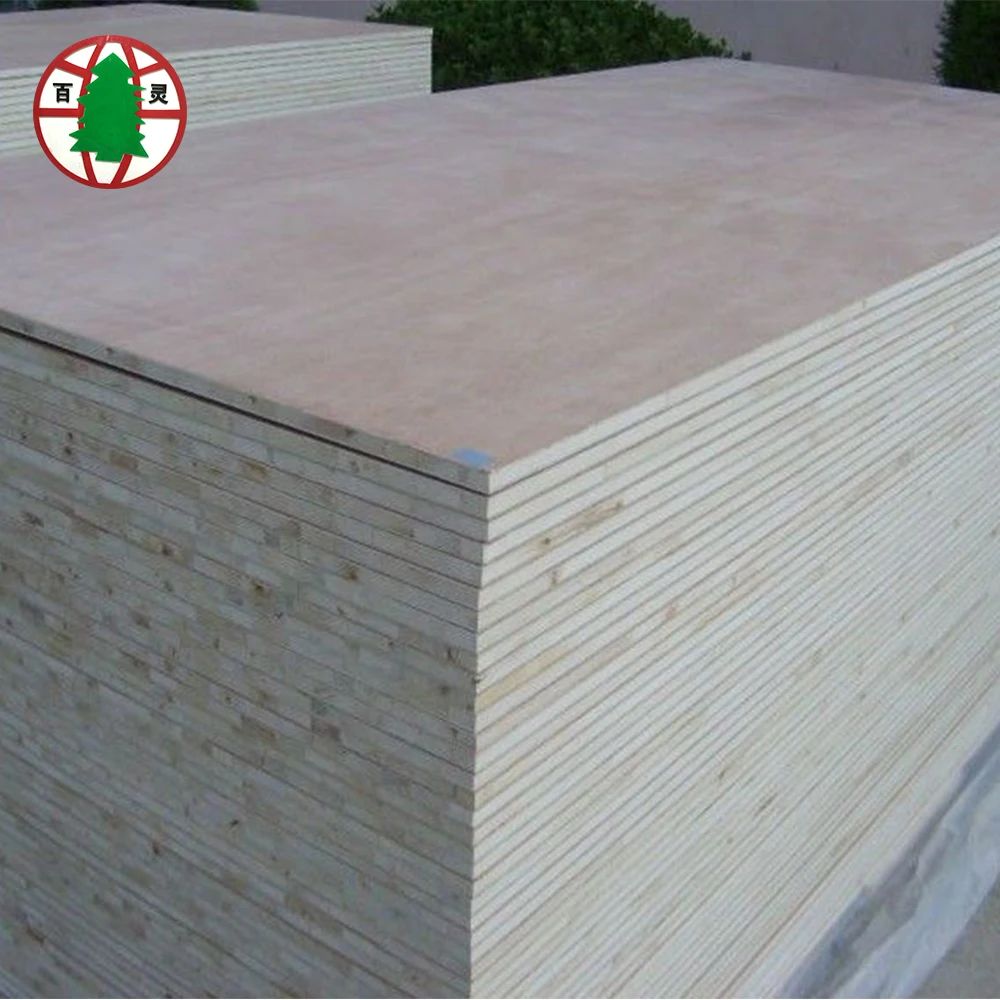 
22mm MDF/HDF with ash veneer Block board for floor 