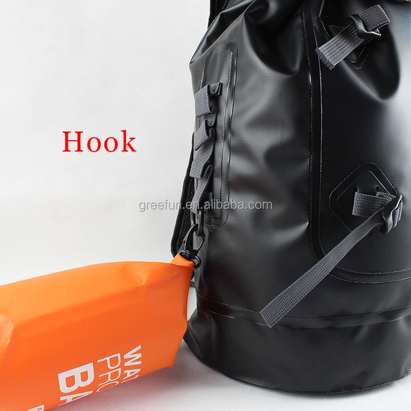 Dry Sack Bag Backpack With Waterproof Zipper,Double Protect 500d