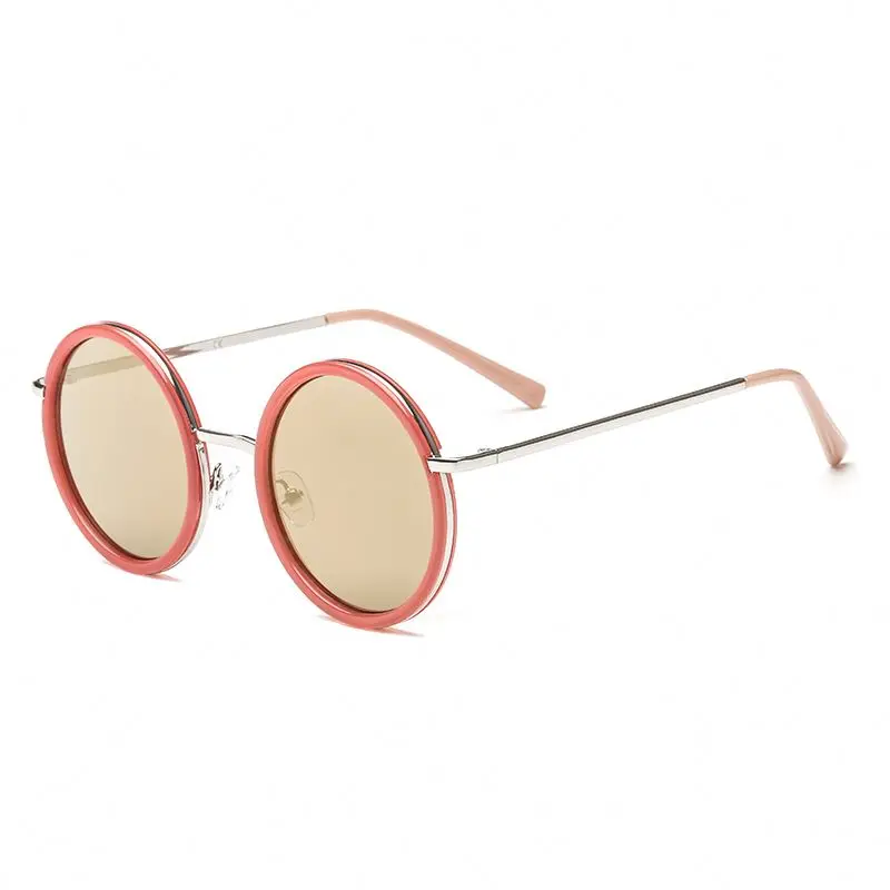 

JH Fashion UV400 Women Wholesale Metal Round Frame Sun Glasses Sunglasses 2019, Picture