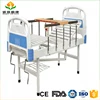 Manual thick wall tube weld bed structure single crank metal bed