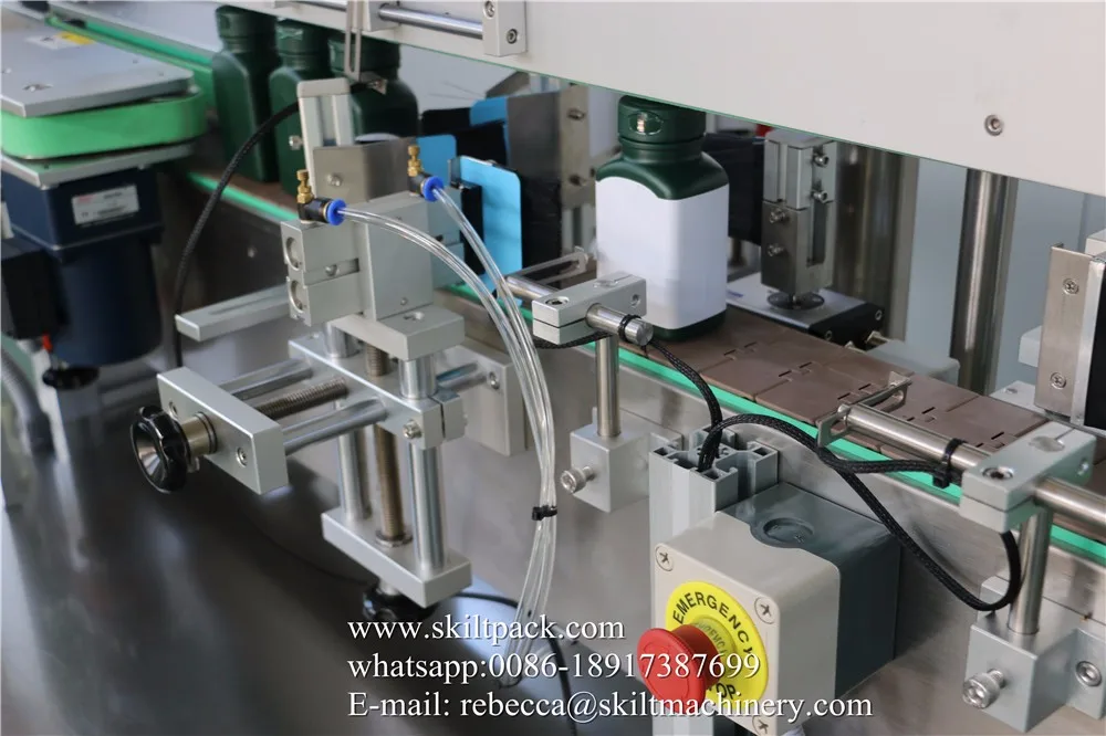 Skilt Auto Square Tin Cans Wrap Around Four Side Sticker Labeling