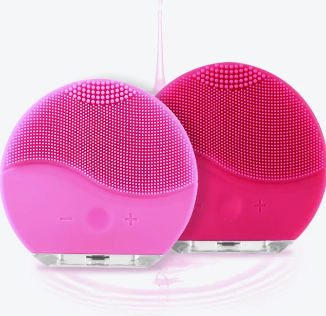 

Facial cleanser beauty products wash face wash brush of cleanser to black head colorful silicone, As images show