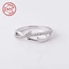 Sterling Silver Vines ring unique silver rings Free Form CZ Ring amazon jewelry