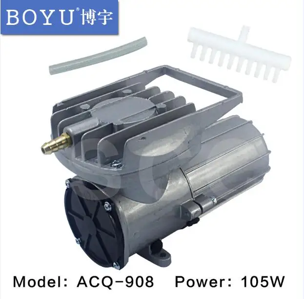 BOYU Air compressor for seafood transportation. DC fish tank air pump. Vehicle air pump.Power outage emergency oxygen generator