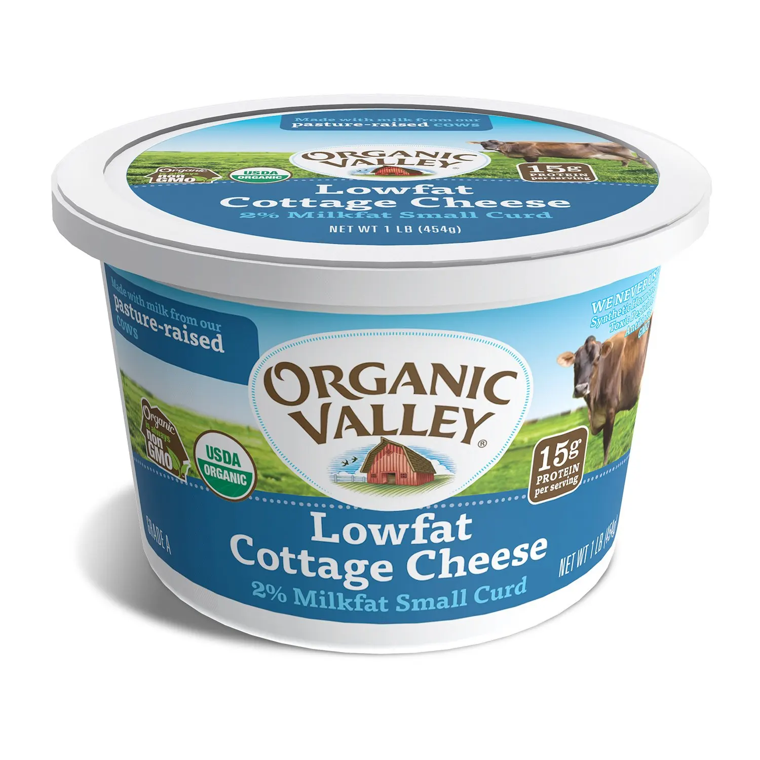 Buy Organic Valley Organic Low Fat Cottage Cheese 16 Oz In Cheap