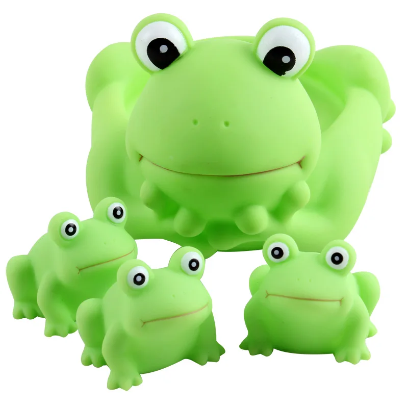 frog bath toys