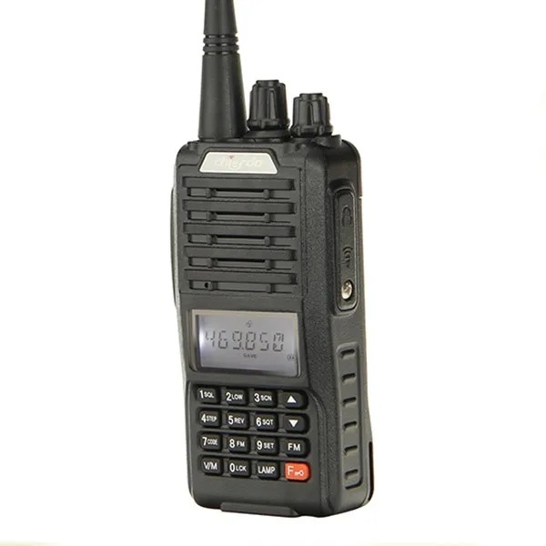 

Chierda two way shortwave radio with LCD display walkie talkie china CD-X1, Black