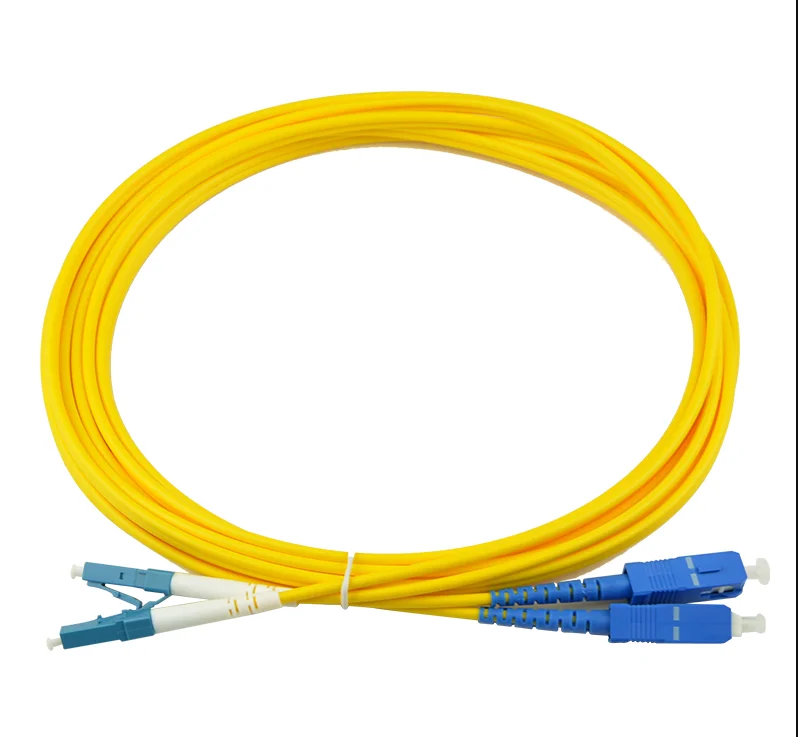 Cabo De Ligacao Do Cabo Da Fibra Otica Do Sm Simplex Do Pc Ou Upc Lc Ao Sc Buy Pc Upc Fibra Optica Patch Cord Patch Cord Fibra Optica Patch Cord Jumper Cabo