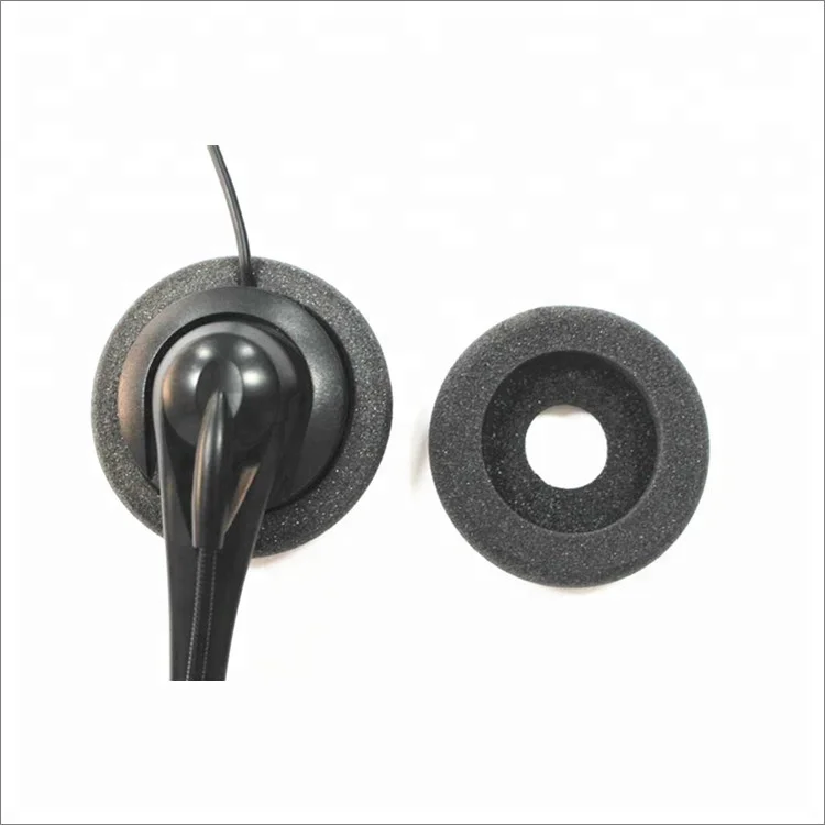 

Headset Foam Ear Pad Replacement Doughnut Ear Cushions 56mm for call center Headsets H251 H251N H261, Black