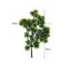 K-3025Factory Direct Wholesale Prices The pine green artificial pine needles with pine tree