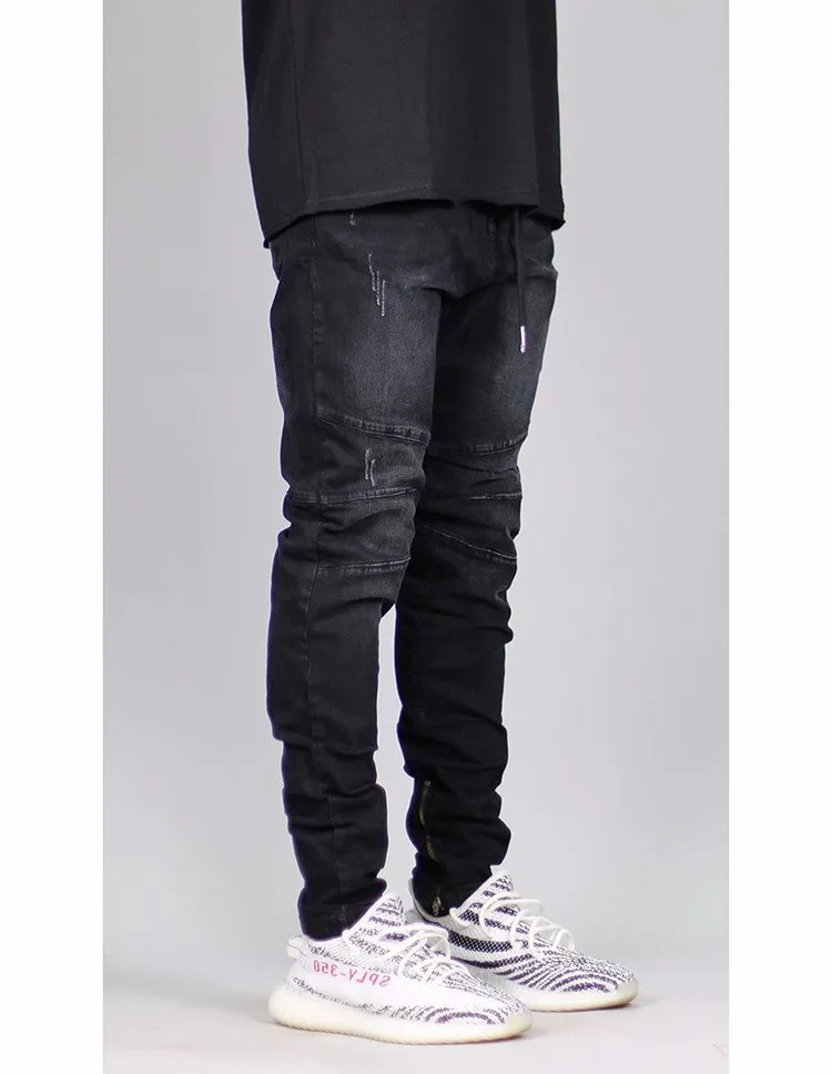 black robin jeans