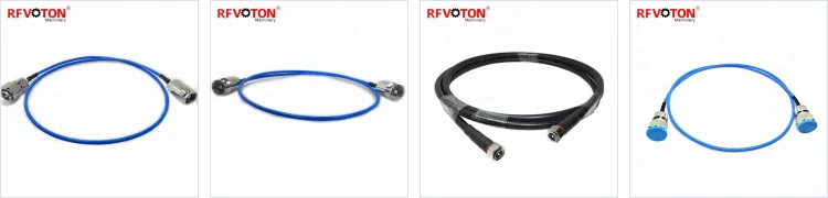 RF jumper cable 4.3/10 mini din male to 4.3/10 mini din male cable assembly supplier