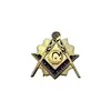 Low Factory Price Wholesale One Inch Compass And Square Masonic Lapel Pin