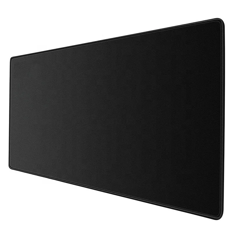 

Manufacturer high quality custom printed large size mouse mat natural rubber black blank mouse pad, Any color is available.