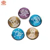 High-grade cd anodized aluminum rounded nameplate cd logo