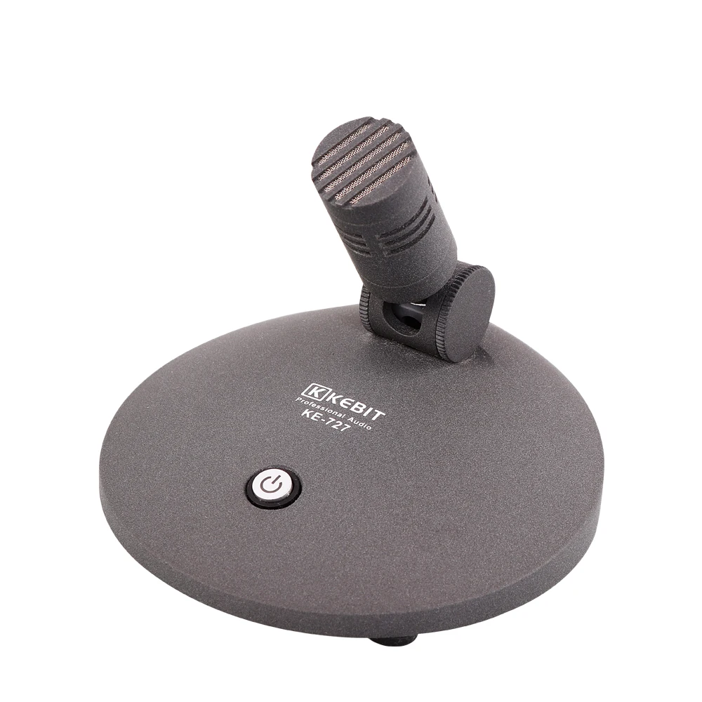 

KE-727 KEBIT new design with short gooseneck and high sensitivity condenser microphone