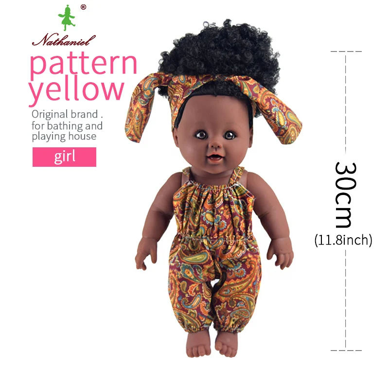 black baby doll made in china