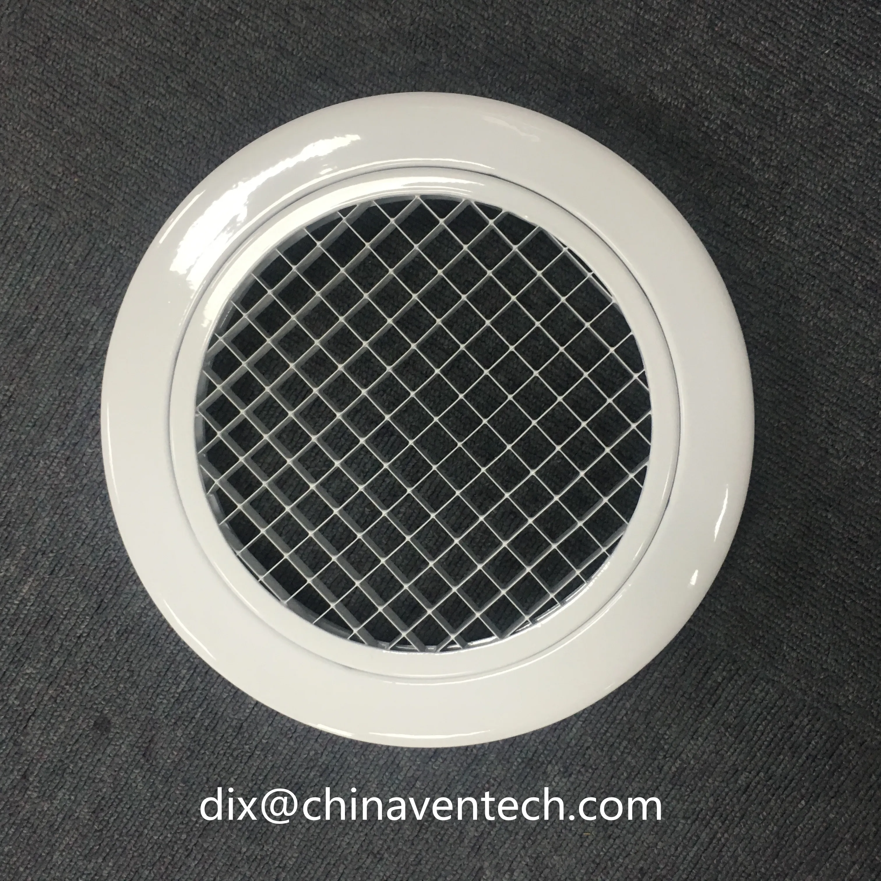 10 Round Diffuser Air Duct Vent Covers Round Egg Crate Grille - Buy Air ...