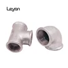 4 inch cast iron galvanized 130 equal tee pipe fittings for big size pipes systems