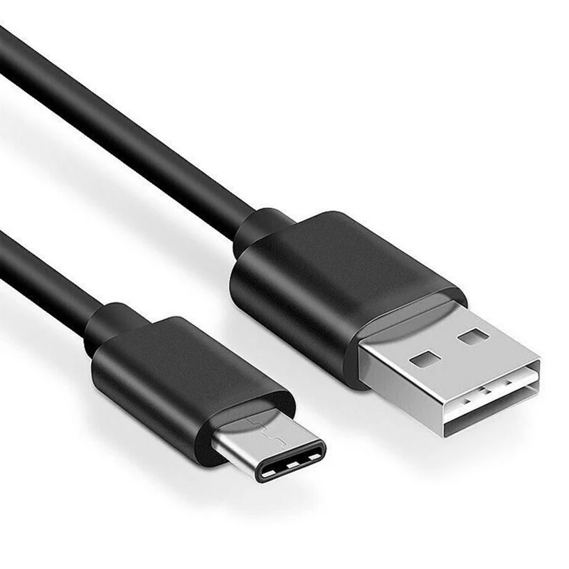 

Type C Cable USB 2.0 3.0 Type-C white black Cable Data Sync Fast Charge USB C Cable, Black/white