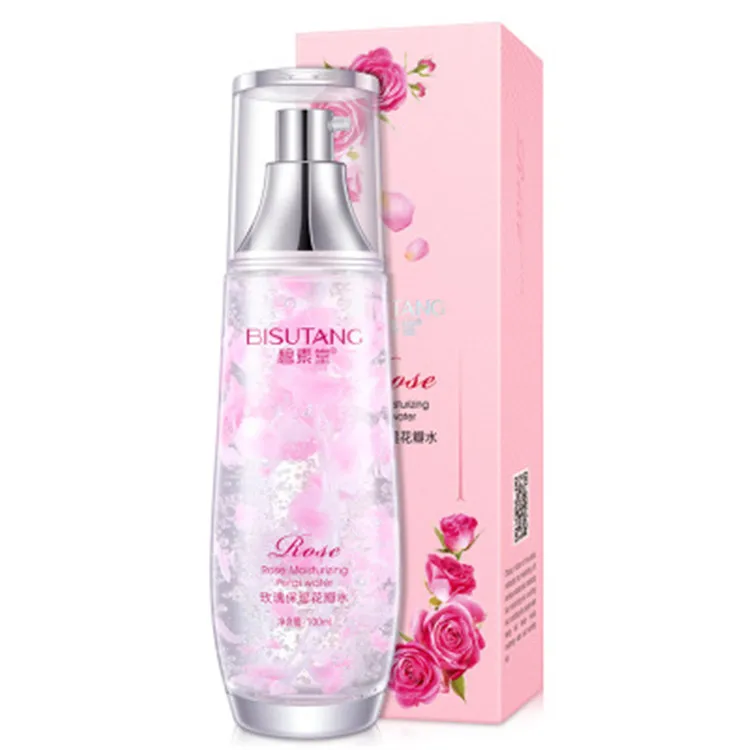 new products 100% pure rose petal water toner best face skin perfect rose petal facial toner with whitening and firming