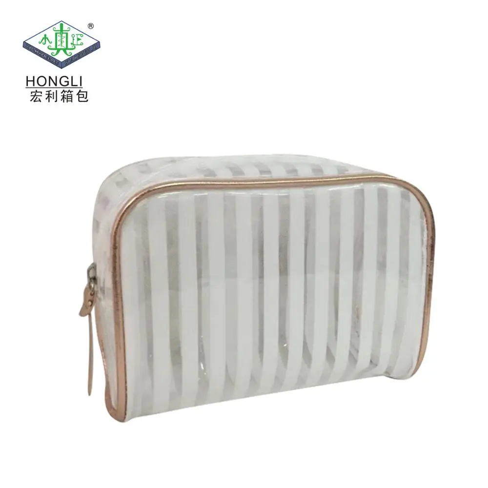 

Korea Style Print Cosmetic Travel Transparent Clear Vinyl Bags