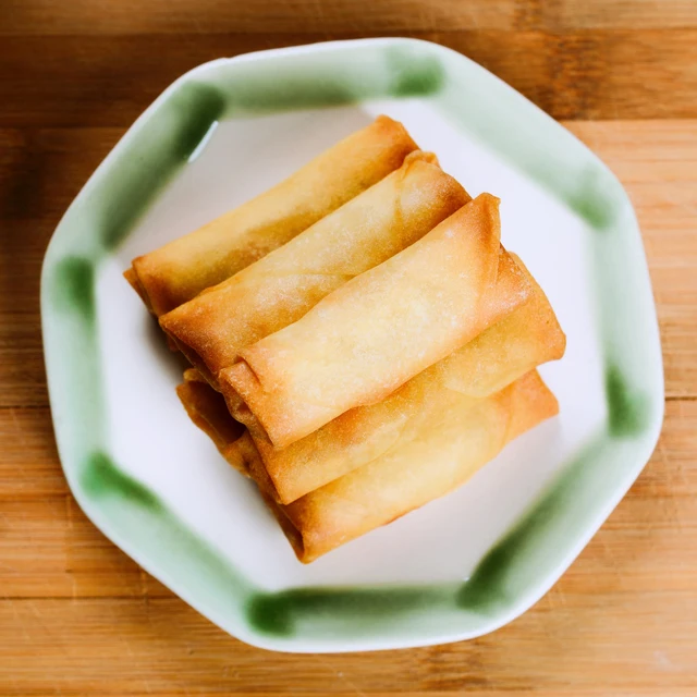 
Fried Instant Food Frozen Vegetarian Cooking Crispy Spring Roll 15g with Halal 