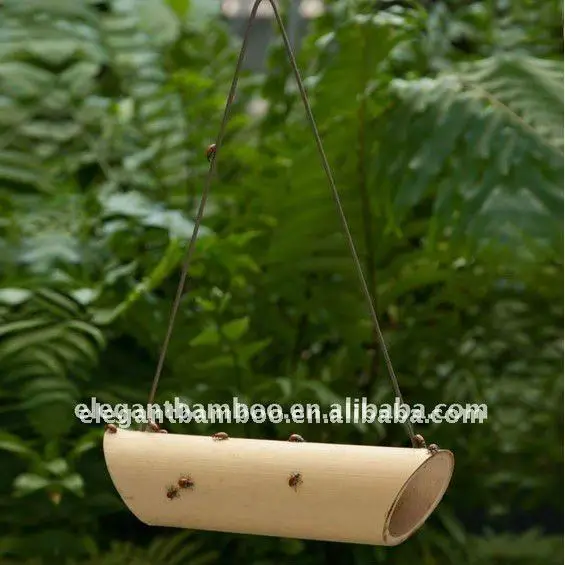 Bamboo Bird Houses Feeders Bbf 05 Buy Hanging Bird Feeders