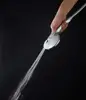 Chrome ABS 4 function bathroom jet clean dual handheld shower head
