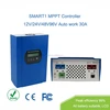 99% efficiency China Factory 12V 24V 48V Auto Work MPPT mppt solar charge controller 30a
