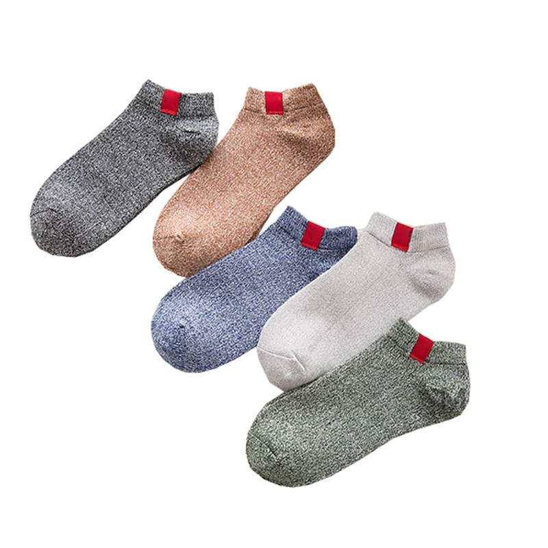 

Sumeihui Eco Friendly Novelty Men Knitted Running Socks Moisture Control socks, Grey;black;blue;army green;camel