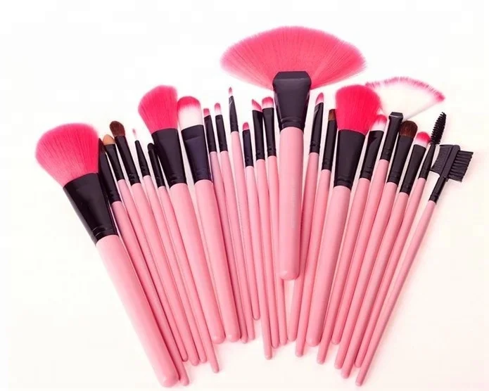 

Yaeshii Makeup Brushes Set Make Up Powder Brush Pinceaux maquillage Beauty Cosmetic Tools Kit Eyeshadow Lip Brush Brush Bag, Pink