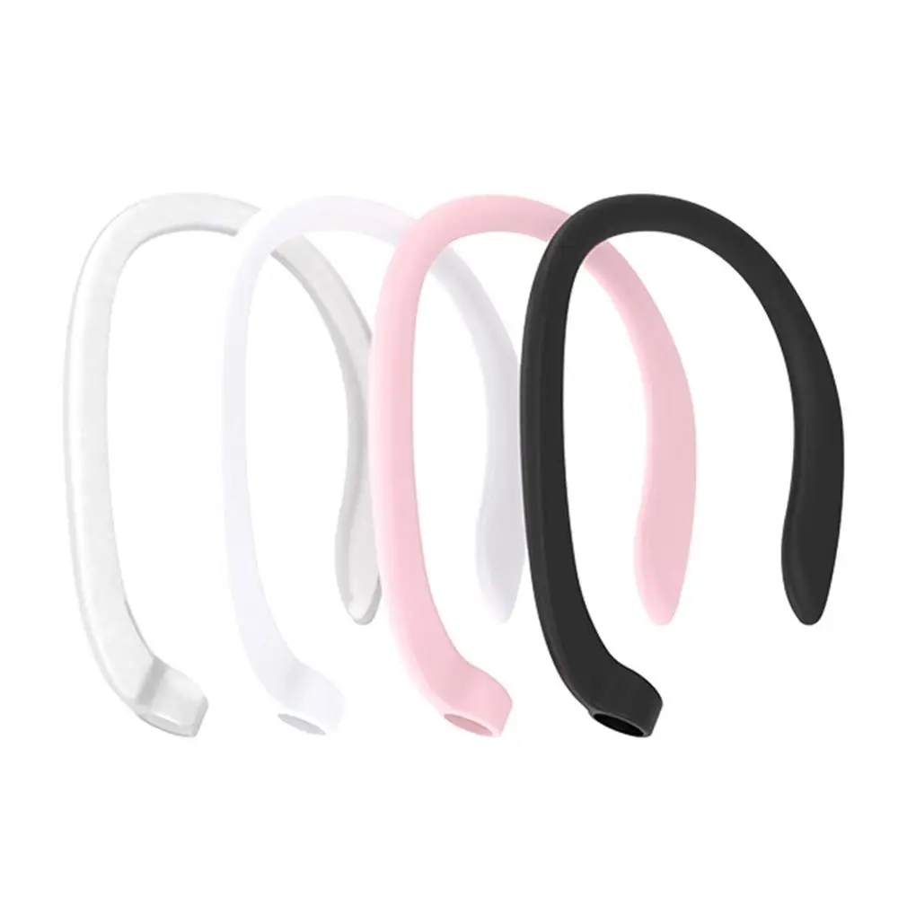 Free Ship Anti-lost Ear Hook Silicone Rope for Airpods Wireless Bluetooth Headset Anti-shedding Lanyard