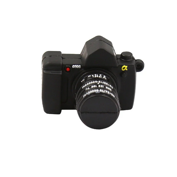 Creative PVC Cartoon Camera USB 2.0 Flash Drive Storage Photographers Gift - ANKUX.COM