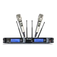 

Sinbosen professional wireless microphone AS-9K 2 channel uhf music microphone