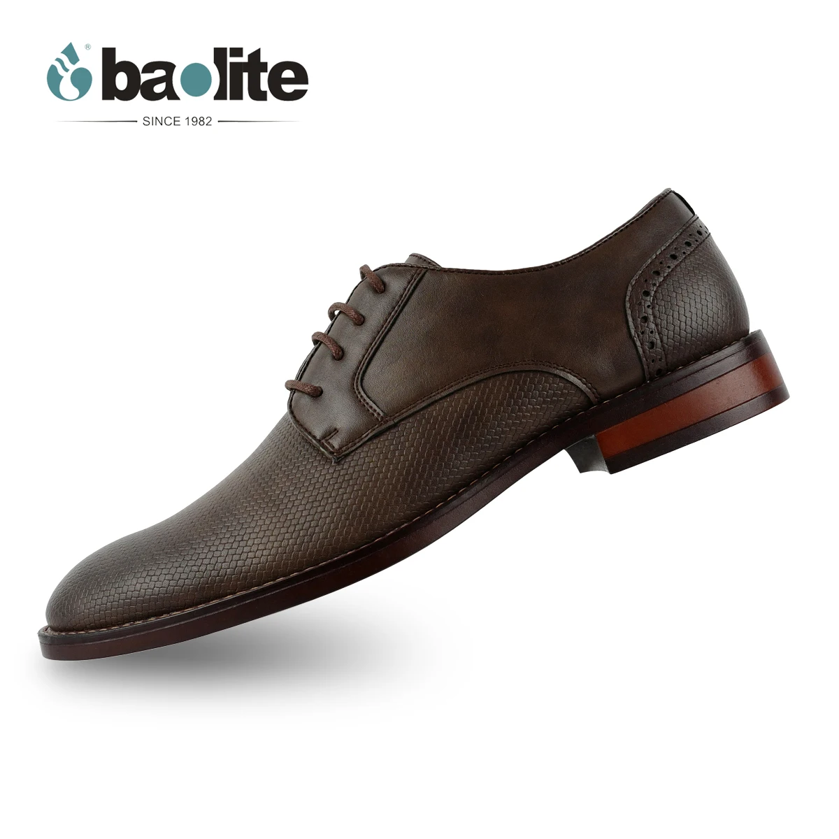 Baolite Индия Стиль дышащая кожа комфортные классические туфли для мужчин