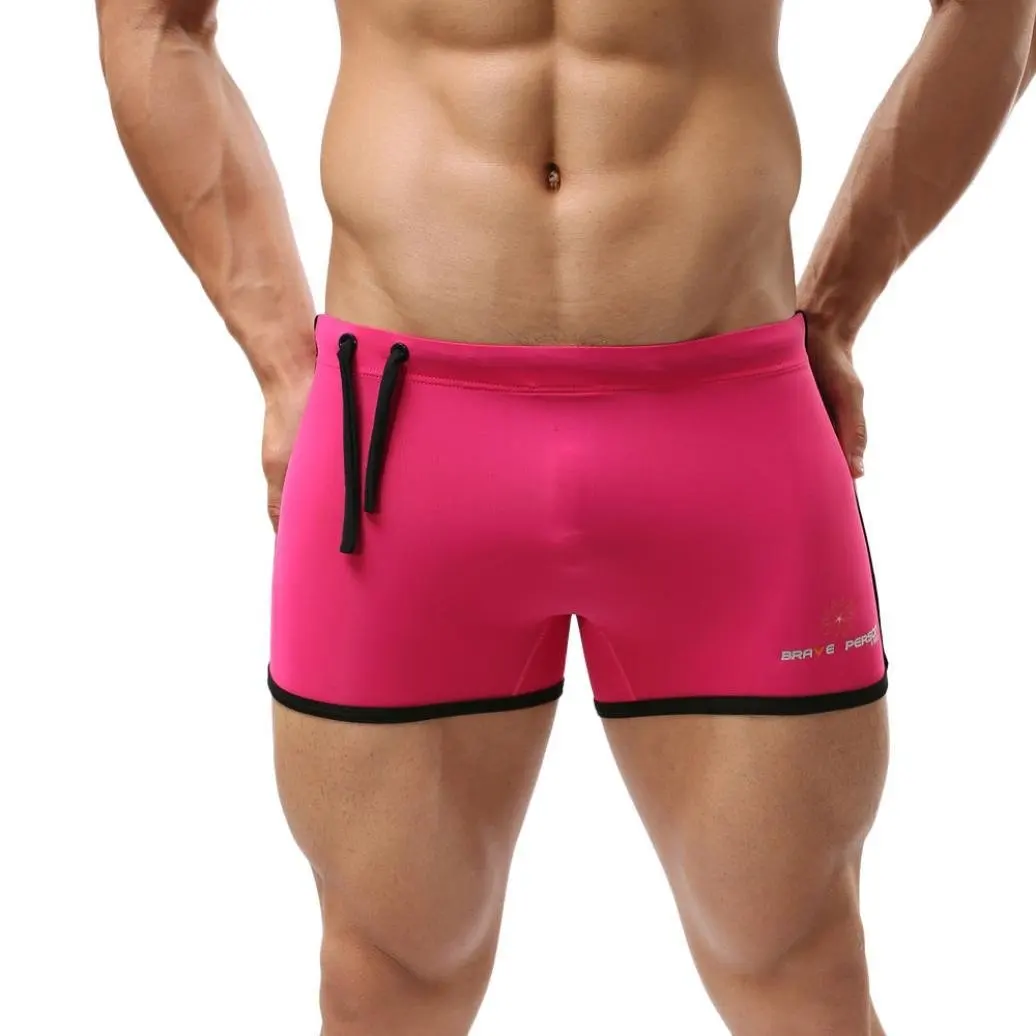 pink swimming shorts