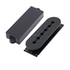 A Set Matt Black Sealed Closed Type 5 String PB Bass 5PB Guitar Pickup Covers with Bobbin Guitar accessories
