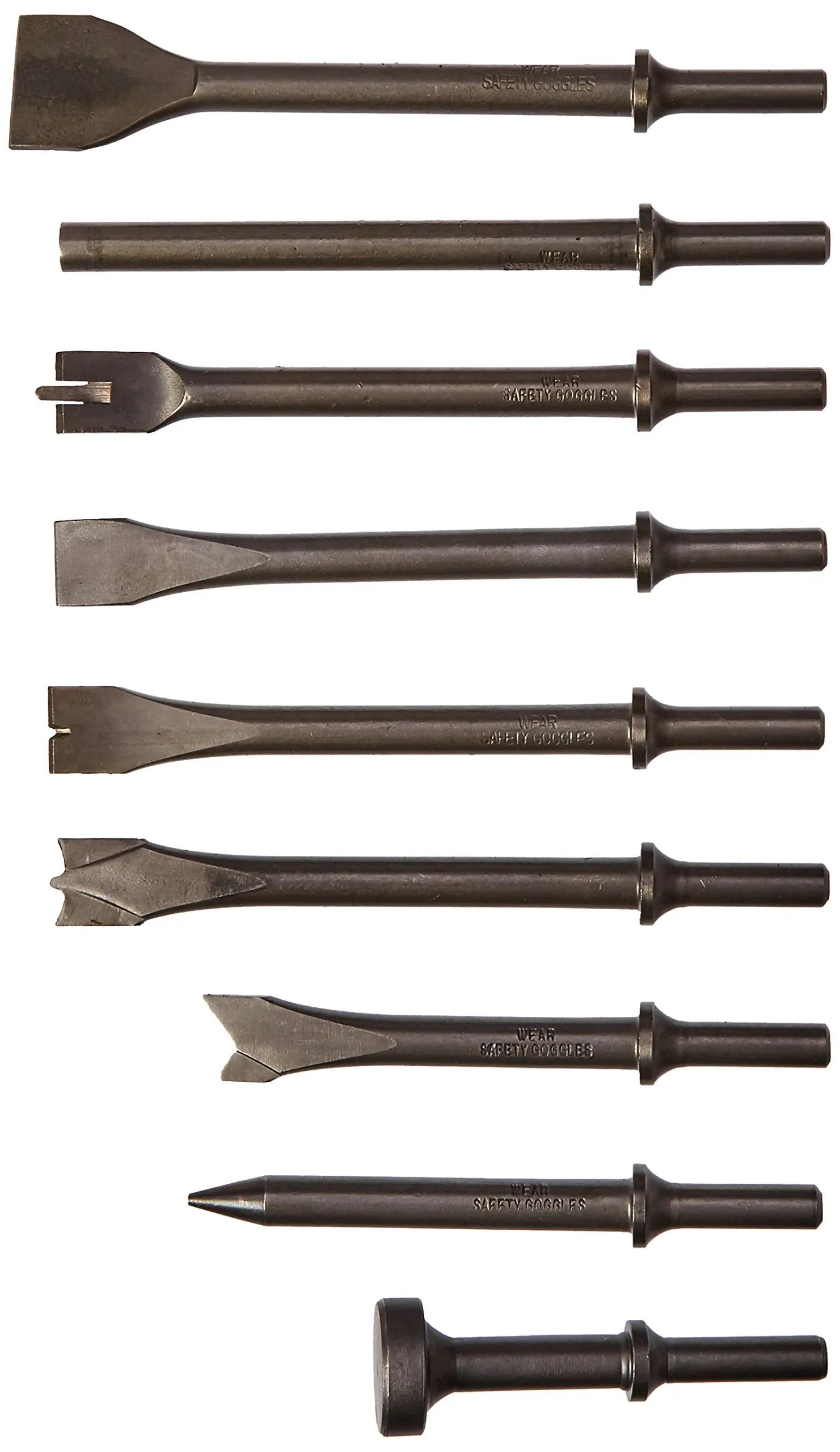 Advanced tools. Chisel Set 9pc ATD-5730. Chisel Set, Force General catalog v9, OEM#50510 model.