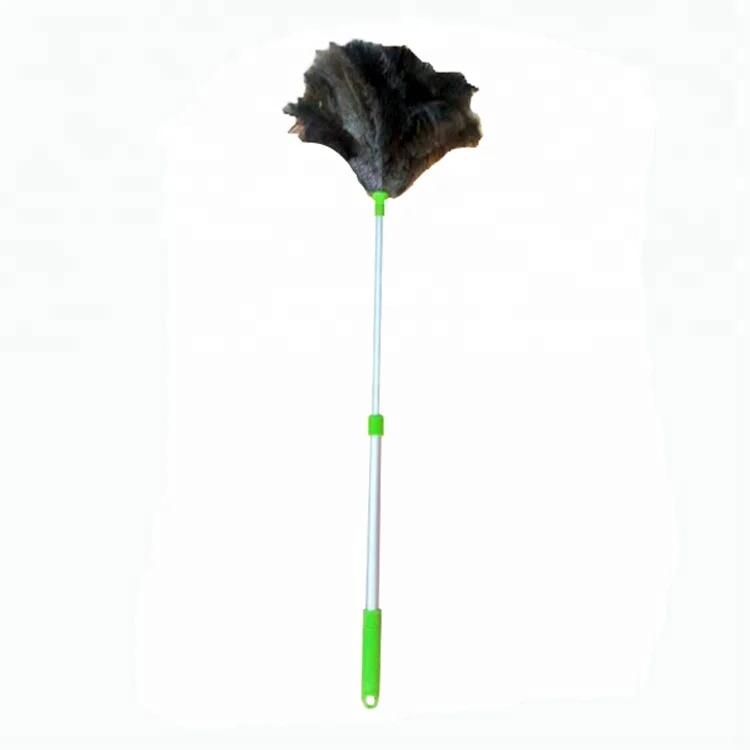 

ESD Extendable Ostrich Feather Cleaning Duster, As photo