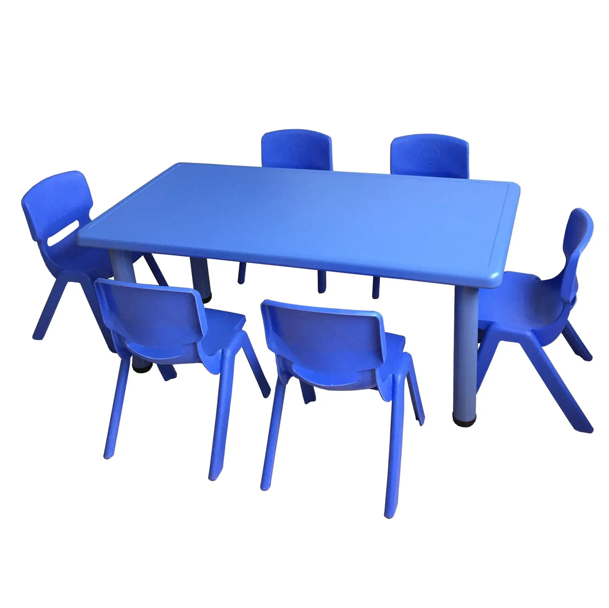 Plastik Colorful Tk Perabot Sekolah Anak  anak  Stabil Meja 