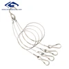 Steel light hanger and suspended ceiling hanging clips