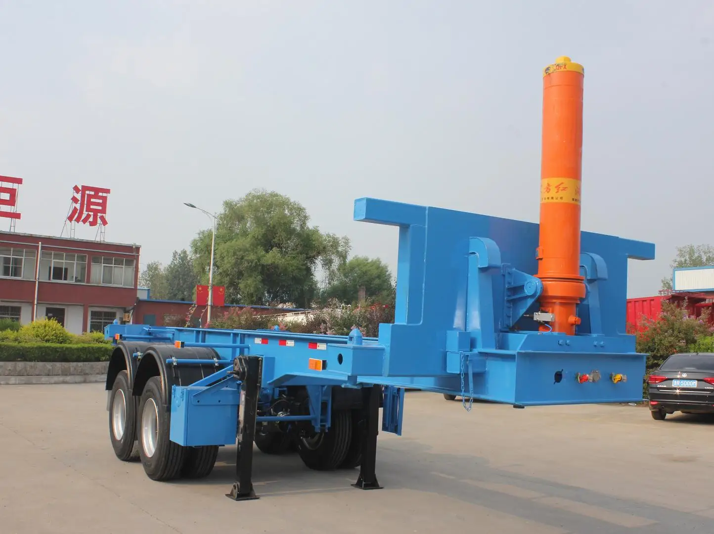 20ft Tipping Container Semi Trailer - Durable & Versatile