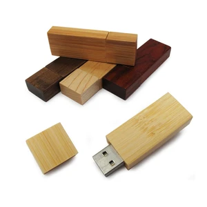 Wooden Customized Logo Pattern  Laser Printing Usb 3.0 32gb Wood 4gb Flash Drive